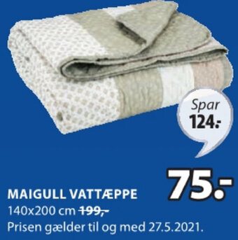 JYSK Maigull Vattæppe tilbud