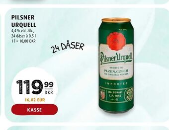 Scandinavian Park Pilsner urquell tilbud