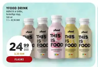 Scandinavian Park Yfood drink tilbud