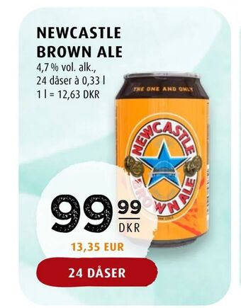 Scandinavian Park Newcastle brown ale tilbud