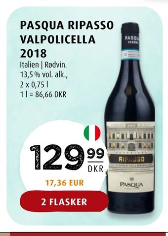Scandinavian Park Pasqua ripasso valpolicella tilbud