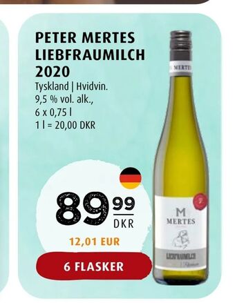 Scandinavian Park Peter mertes liebfraumilch tilbud