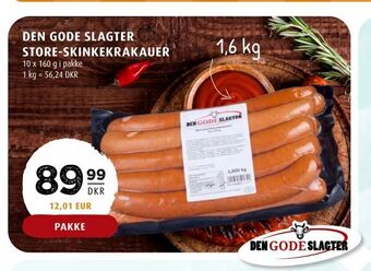 Scandinavian Park Den gode slagter store-skinkekrakauer tilbud