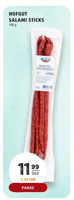 Scandinavian Park Hofgut salami sticks tilbud