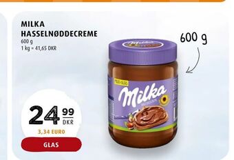 Scandinavian Park Milka hasselnøddecreme tilbud