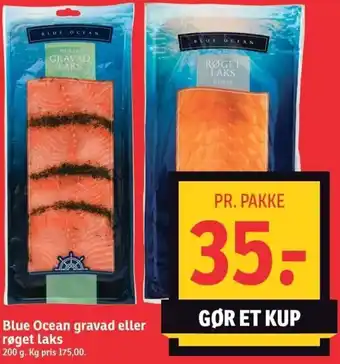 SPAR Blue Ocean Gravad Eller Røet Laks 200 g tilbud