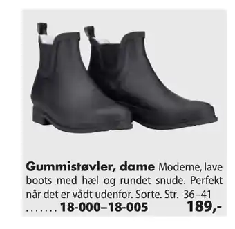 Biltema Gummistøvler, dame tilbud