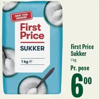 Min Købmand First Price Sukker 1 Kg tilbud
