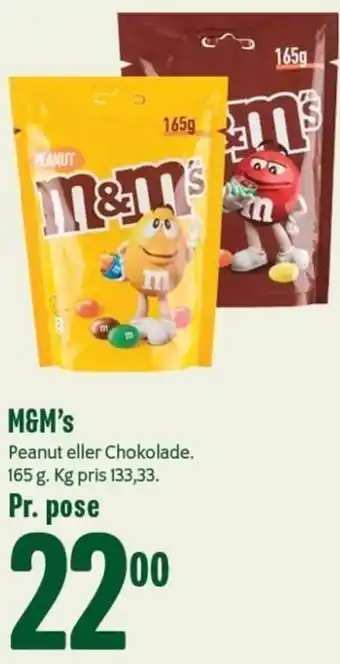 Min Købmand M&M's 165 g tilbud