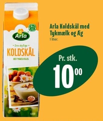 Min Købmand Arla Koldskål Med Tykmælk Og Æg tilbud