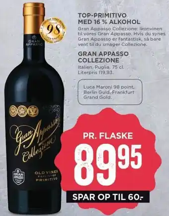 Gran Appasso Collezione 75 Cl