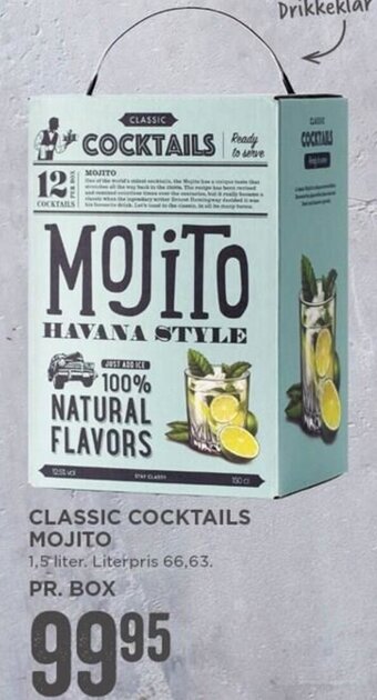MENY Classic Cocktails Mojito tilbud