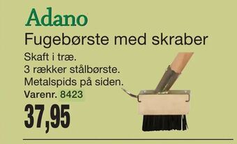 Harald Nyborg Fugebørste med skraber tilbud