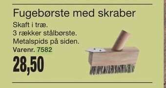 Harald Nyborg Fugebørste med skraber tilbud