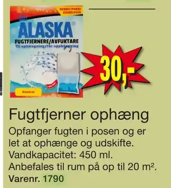 Harald Nyborg Fugtfjerner ophæng tilbud
