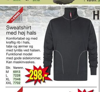 Harald Nyborg Sweatshirt med høj hals tilbud