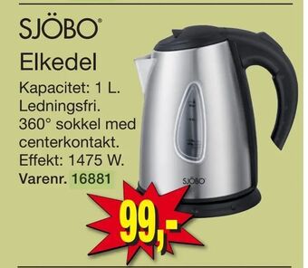 Harald Nyborg Elkedel tilbud