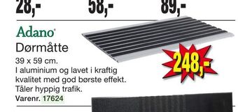 Harald Nyborg Dørmåtte tilbud
