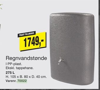 Harald Nyborg Regnvandstønde tilbud