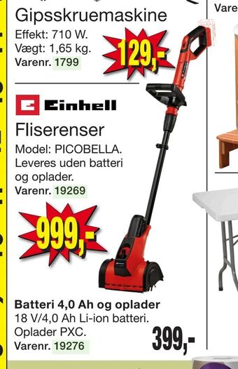 Harald Nyborg Fliserenser tilbud