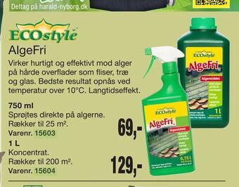 Harald Nyborg AlgeFri tilbud