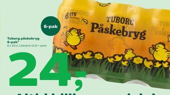 Coop 365 Tuborg påskebryg 6-pak tilbud