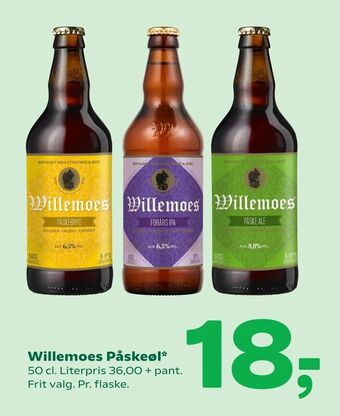 Coop 365 Willemoes Påskeøl tilbud