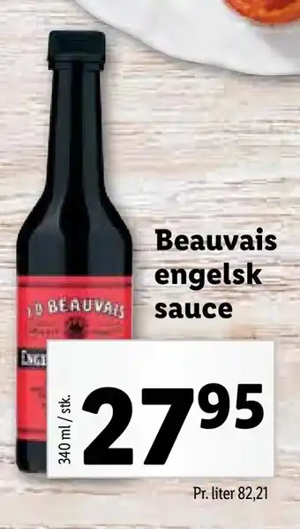 Let-Køb Beauvais engelsk sauce tilbud