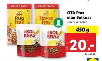 Let-Køb OTA Fras eller Solknas tilbud