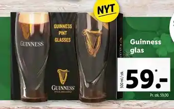Guinness glas