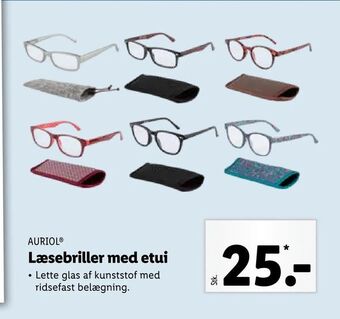 Let-Køb Læsebriller med etui tilbud