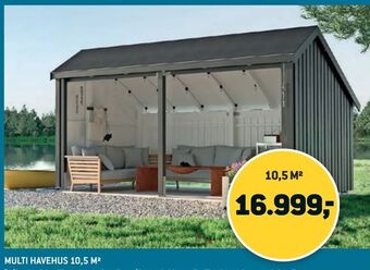XL-BYG Multi havehus 10,5 m2 tilbud