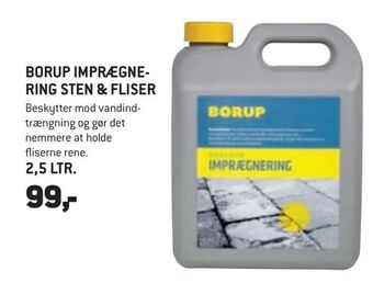 XL-BYG Borup imprægnering sten & fliser tilbud