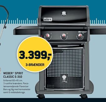 XL-BYG Weber® spirit classic e-310 tilbud