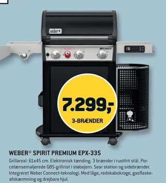 XL-BYG Weber® spirit premium epx-335 tilbud