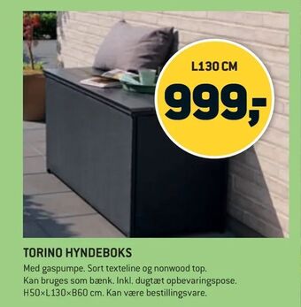 XL-BYG Torino hyndeboks tilbud
