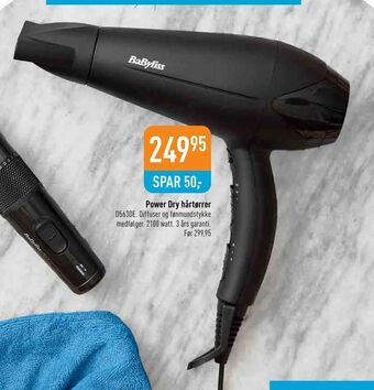 Imerco Power Dry hårtørrer tilbud