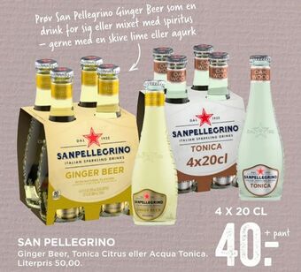 MENY San pellegrino tilbud