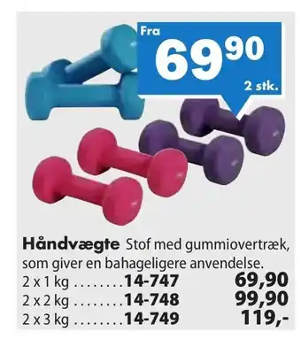Biltema Håndvægte tilbud