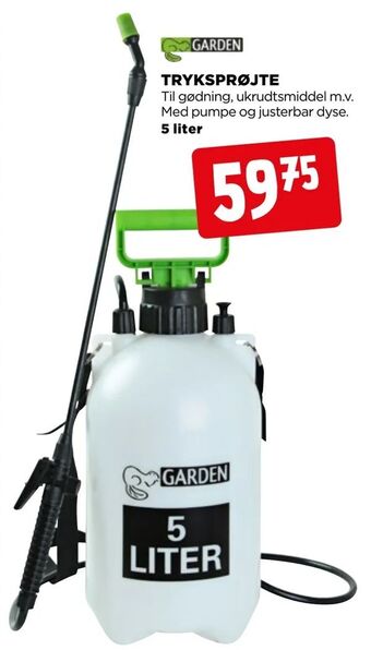 jem & fix Tryksprøjte tilbud