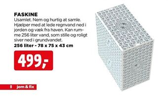 jem & fix Faskine tilbud