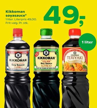 Coop 365 Kikkoman soyasauce tilbud