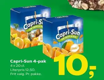 Coop 365 Capri-Sun 4-pak tilbud