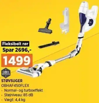 Power Støvsuger OBHAF450FLEX tilbud