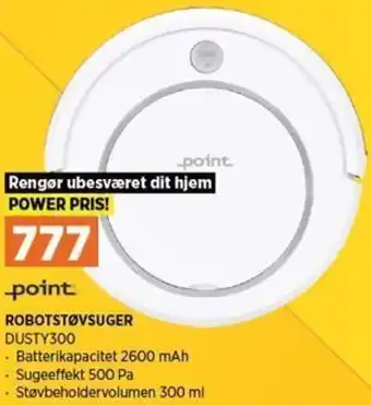 Power Robotstøvsuger DUSTY300 tilbud