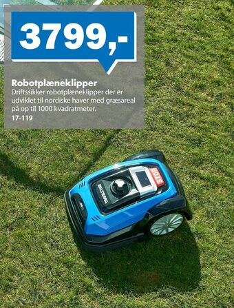 Biltema Robotplæneklipper tilbud