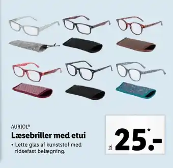 Let-Køb Læsebriller med etui tilbud