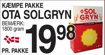 Ota solgryn