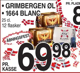 ABC Lavpris Grimbergen øl • 1664 BLANC tilbud