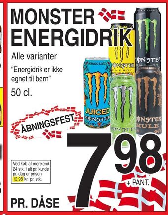 ABC Lavpris Energidrik tilbud